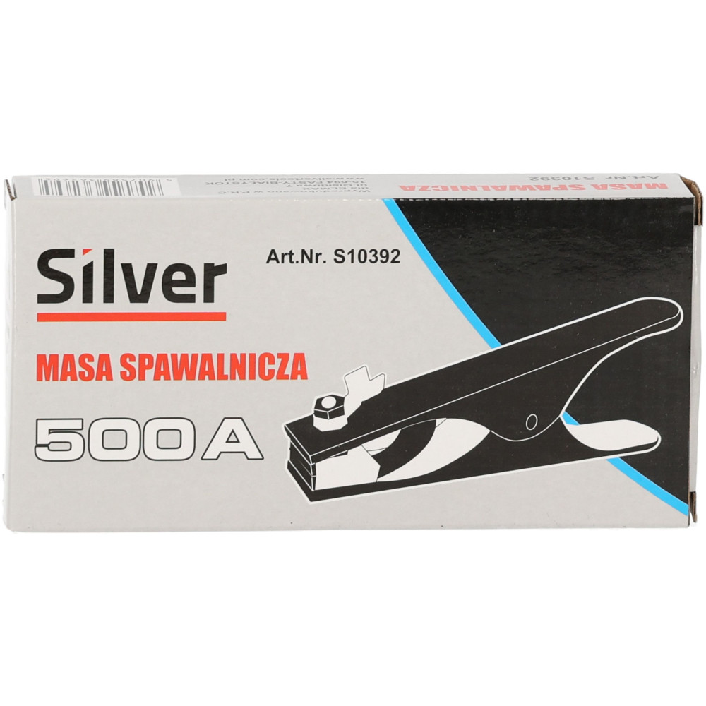 Zacisk masowy kleszczowy Silver 500 A - S10392 - Silver - 4
