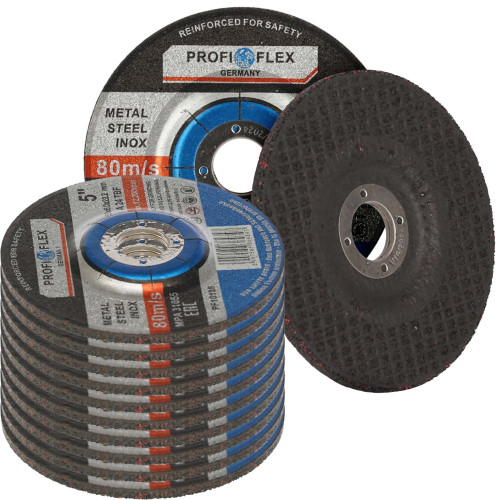 Zestaw 10x tarcza do szlifowania Profi-Flex 125 x 6,0 x 22 - PF10189_px10 - Profi-Flex - 1