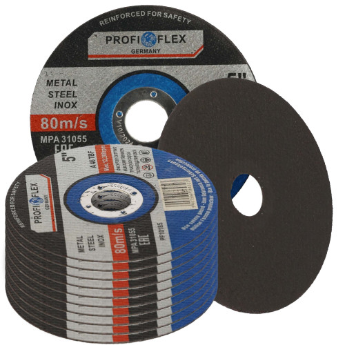 Zestaw 10x tarcza do cięcia Profi-Flex 125 x 1,0  x 22 - PF10185_px10 - Profi-Flex - 1