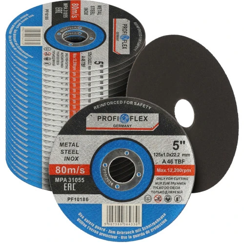 Zestaw 25x tarcza do cięcia Profi-Flex 125 x 1,0 x 22 - PF10185_px25 - Profi-Flex - 1