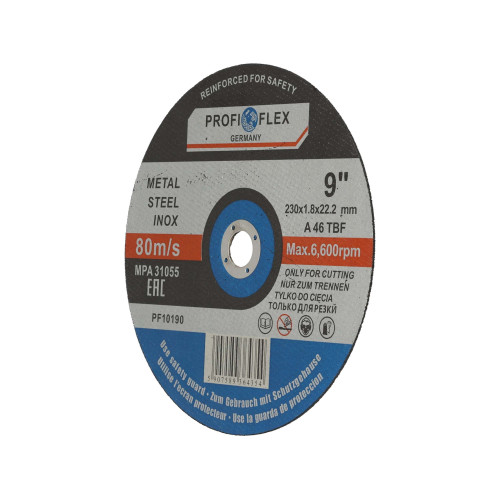 Zestaw 100x tarcza do cięcia Profi-Flex 230 x 1,8 x 22 - PF10190_px100 - Profi-Flex - 5