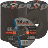 Zestaw 100x tarcza do szlifowania Silver 125 x 6,4 x 22 - S10118_px100 - Silver - 1