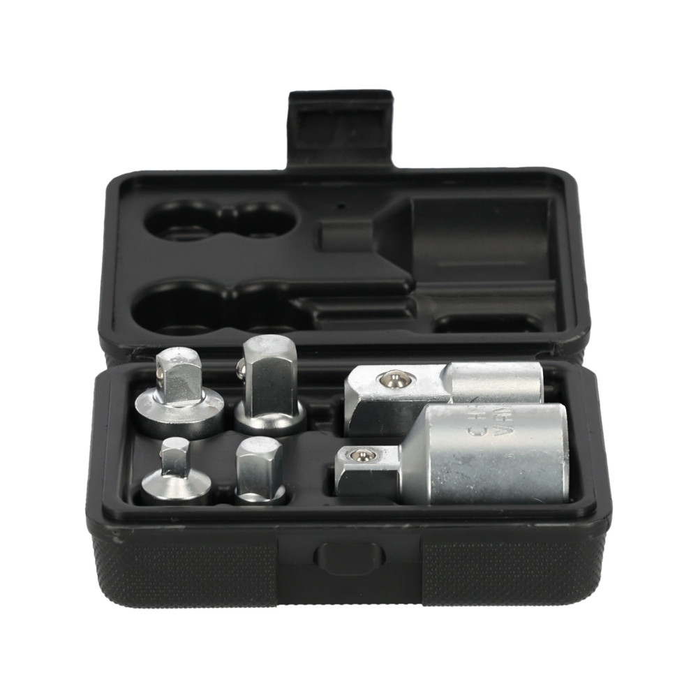 Adaptery redukcyjne do kluczy nasadowych 6 el. Silver - S11032 - Silver - 3