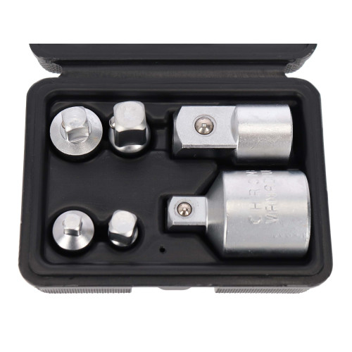 Adaptery redukcyjne do kluczy nasadowych 6 el. Silver - S11032 - Silver - 4