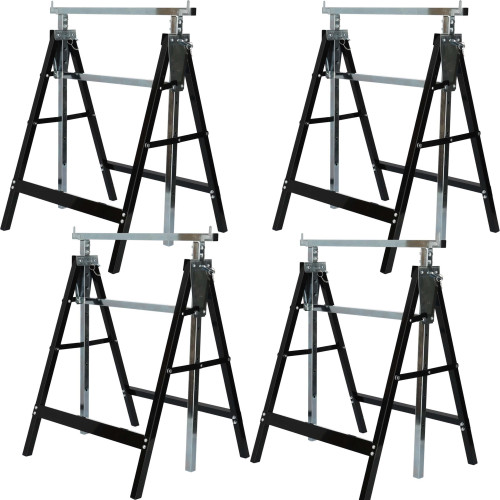 Stojak warsztatowy - kobyłka regulowana Silver - zestaw x4 - S11641_px4 - Silver - 1