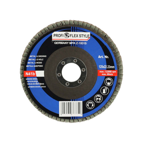 Tarcza listkowa lamelka Profi-Flex 125 mm P40 - PF10071 - Profi-Flex - 1 2