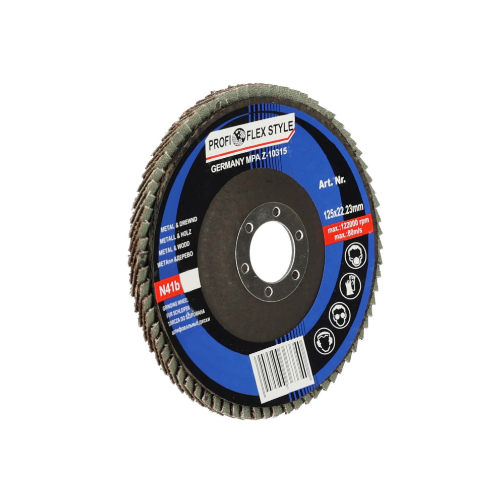Tarcza listkowa lamelka Profi-Flex 125 mm P40 - PF10071 - Profi-Flex - 8