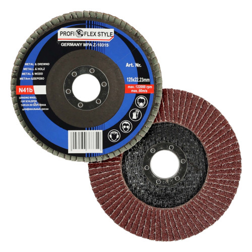 Zestaw 50x tarcza listkowa lamelka Profi-Flex 125 mm P40 - PF10071_px50 - Profi-Flex - 1 2