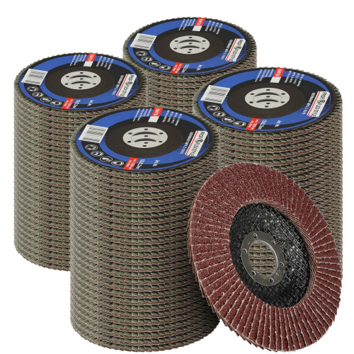Zestaw 100x tarcza listkowa lamelka Profi-Flex 125 mm P80 - PF10073_px100 - Profi-Flex - 1