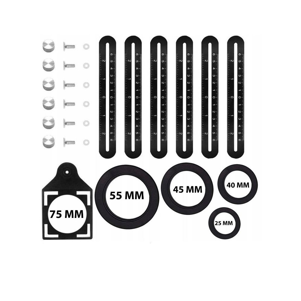 Szablon nastawny do płytek Silver - S11233 - Silver - 2