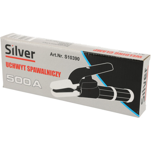 Uchwyt spawalniczy elektrodowy 500 A Silver - S10390 - Silver - 3