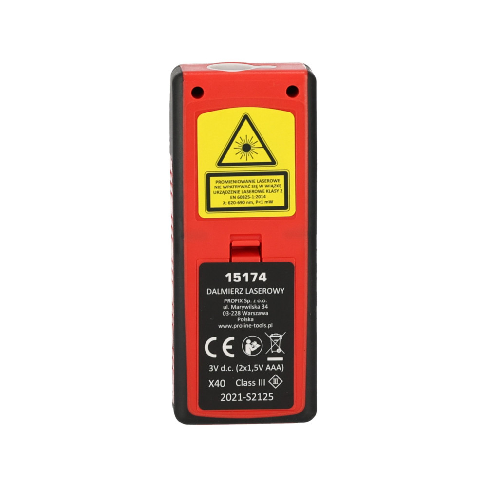 Dalmierz laserowy 40 m Proline - 15174 - Proline - 7