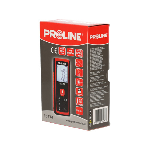Dalmierz laserowy 40 m Proline - 15174 - Proline - 9