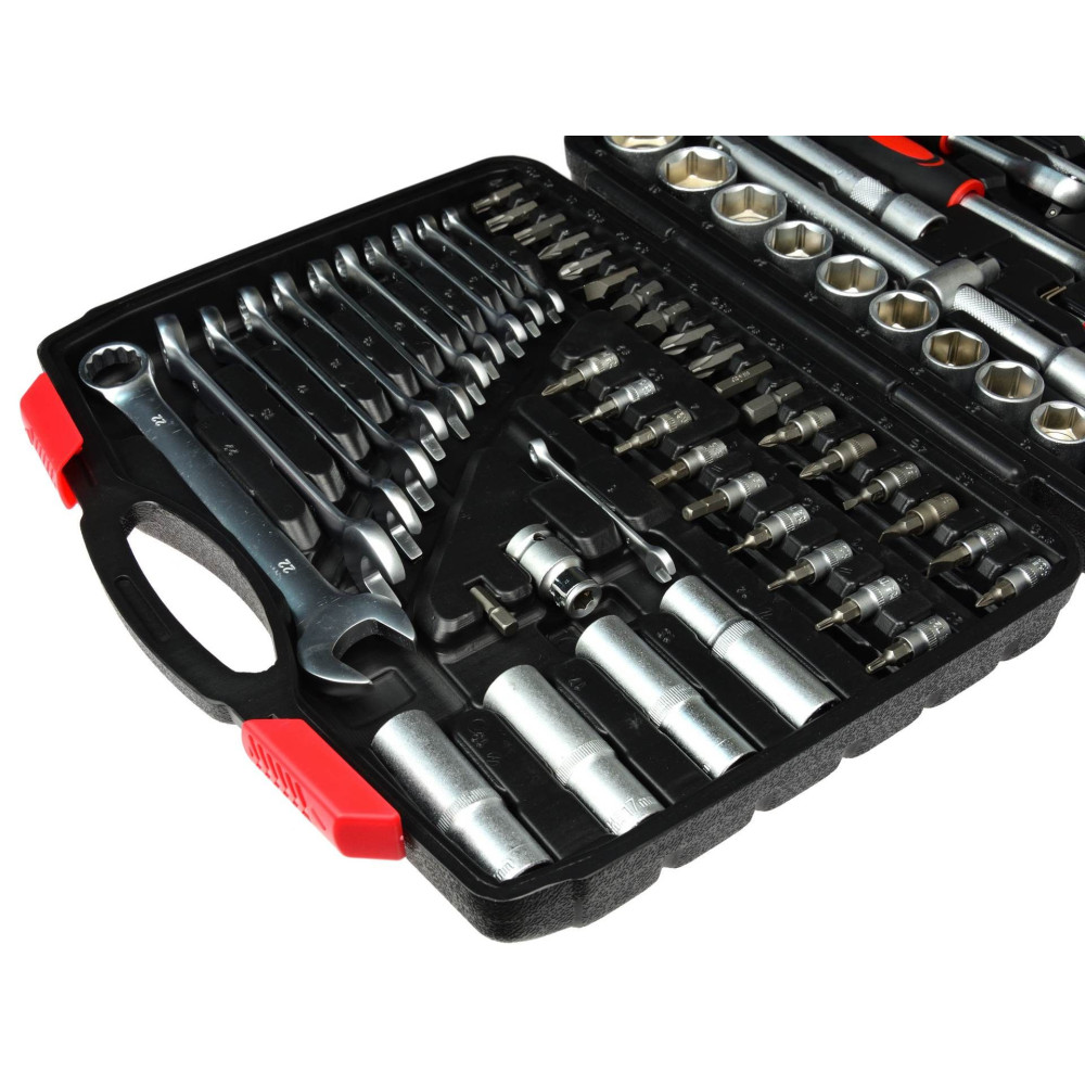 Zestaw kluczy nasadowych, pł.-oczk., torx, bitów Heidmann 94 el. GEKO - G10149 - Heidmann - 4