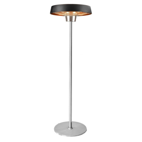 Promiennik stojący 1000W/2000W, aluminiowy, IP34, element grzejny halogen lamp, wysokość 2.1 m, bez pilota Neo Tools - 90-036 - 