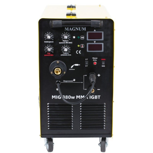 Spawarka Magnum MIG 380 W MMA IGBT - zestaw - U MI 380 WIGB-G - Magnum - 6