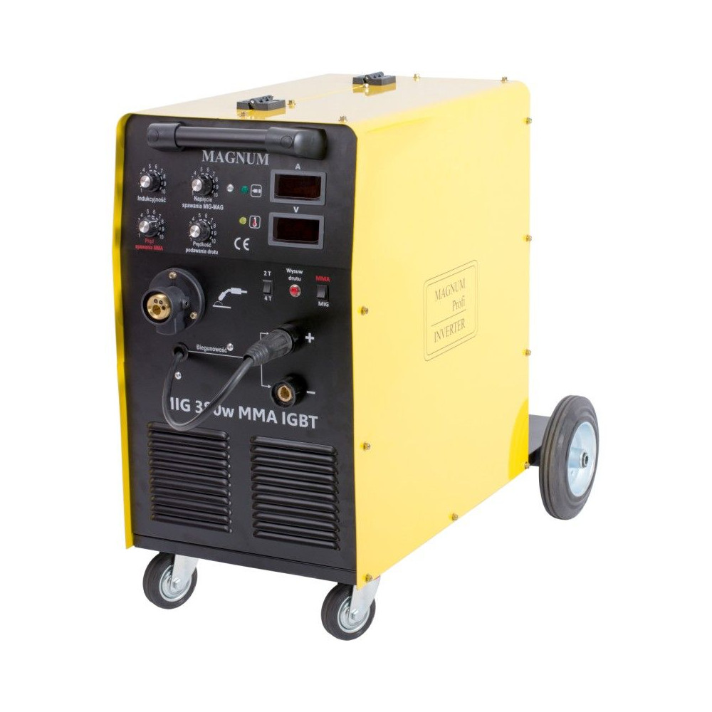 Spawarka Magnum MIG 380 W MMA IGBT - zestaw - U MI 380 WIGB-G - Magnum - 12