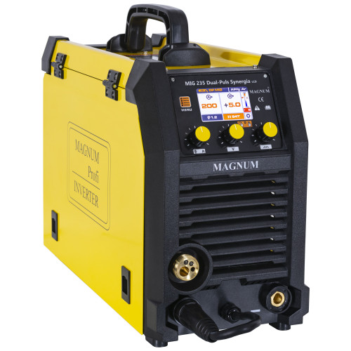 Spawarka Magnum MIG 235 Dual Puls Synergia - zestaw - U MI 235 DP LCD-G - Magnum - 15