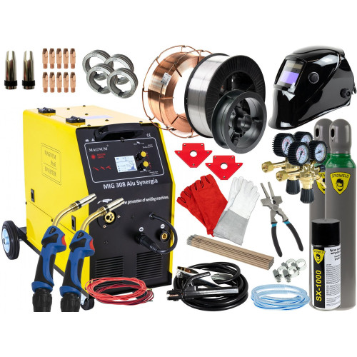 Spawarka Magnum MIG 308 Alu Synergia - zestaw - U MI 308AL SY-G - Magnum - 2