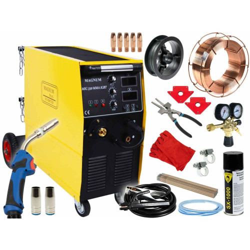 Spawarka Magnum MIG 350 MMA IGBT - zestaw - U MI 350 IGBT-G - Magnum - 3