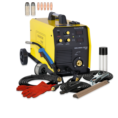 Spawarka Magnum MIG 220 W MMA IGBT - zestaw - U MI 220W MMA-G - Magnum - 4