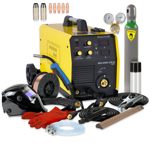 Spawarka Magnum MIG 220 W MMA IGBT - zestaw - U MI 220W MMA-G - Magnum - 2