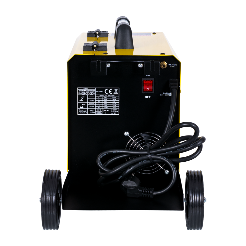 Spawarka Magnum MIG 220 W MMA IGBT - zestaw - U MI 220W MMA-G - Magnum - 11