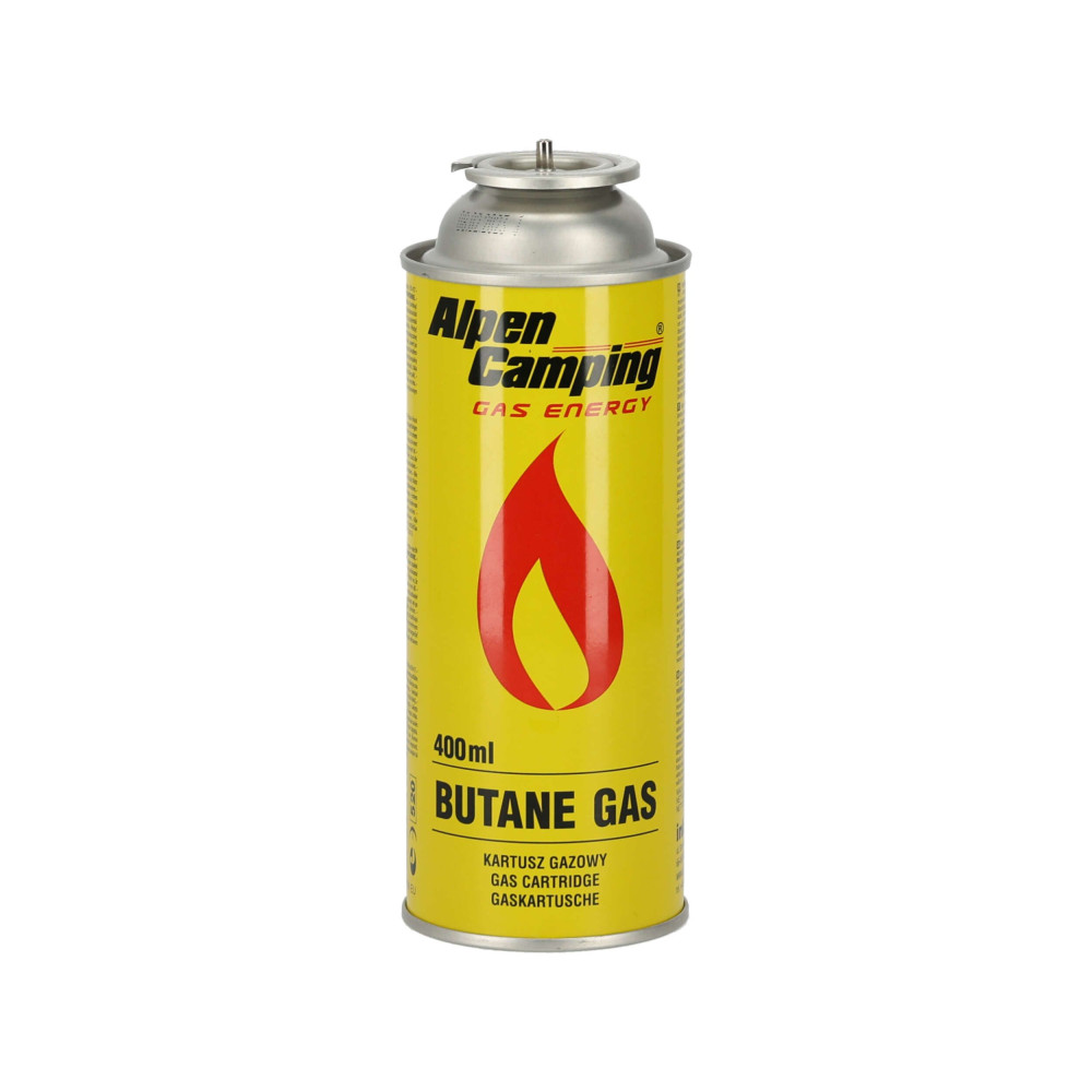 Kartusz nabój gazowy do palnika kuchenki 400 ml Alpen Camping - IK1004-02 - Inko-Time - 3
