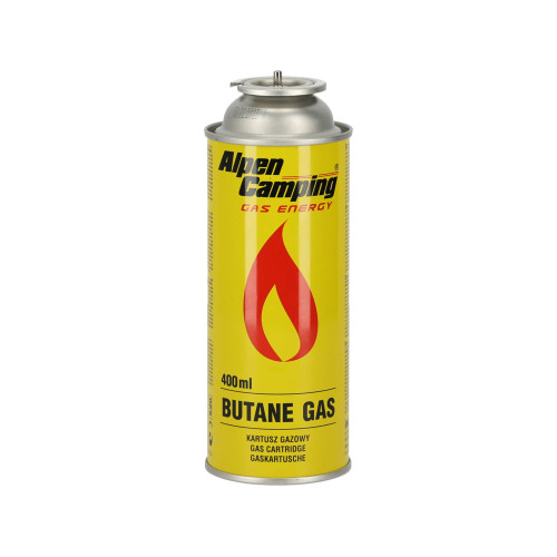 Kartusz nabój gazowy do palnika kuchenki 400 ml Alpen Camping - IK1004-02 - Inko-Time - 3