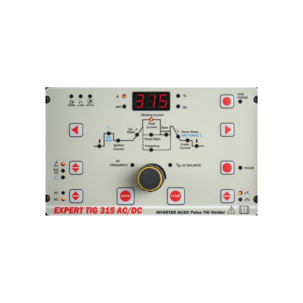 Spawarka Ideal Expert TIG 315 AC/DC - zestaw - EXTIG315AC-G - Ideal - 6