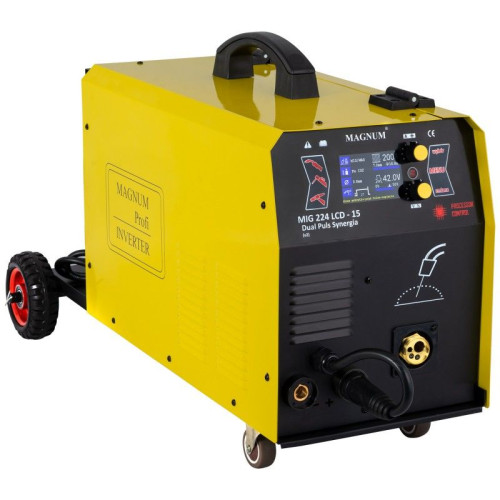 Spawarka Magnum MIG 224/15 LCD Dual Puls Synergia v2 - zestaw - U MI 224 LC15P-G - Magnum - 8