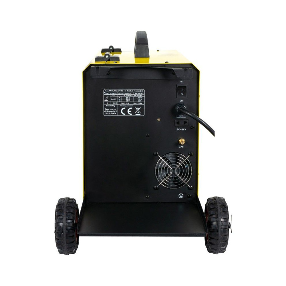 Spawarka Magnum MIG 224/15 LCD Dual Puls Synergia v2 - zestaw - U MI 224 LC15P-G - Magnum - 15