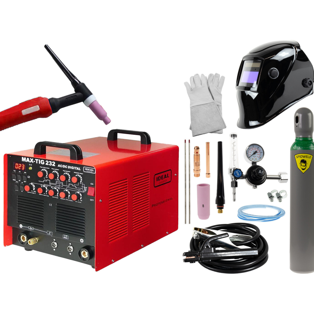 Spawarka Ideal MAX-TIG 232 AC/DC Digital - zestaw - MAXTIG232-G - Ideal - 3