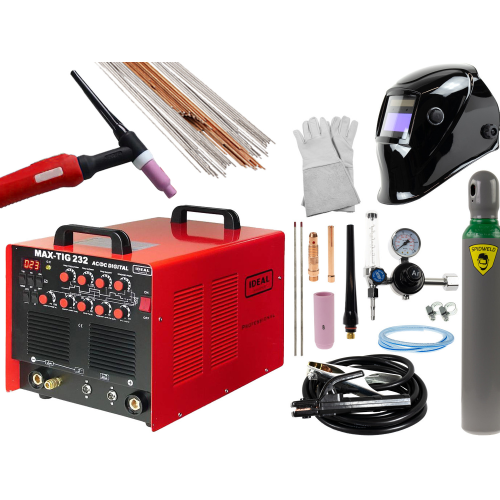 Spawarka Ideal MAX-TIG 232 AC/DC Digital - zestaw - MAXTIG232-G - Ideal - 4