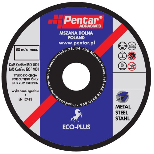 Tarcza do cięcia Pentar Eco-Plus A24T6BF 41 – 300 x 3,0 x 32 - 110141170 - Pentar - 1