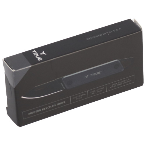 Mini nóż szary w giftboxie TRUE - TU7060 - True Utility - 1 2