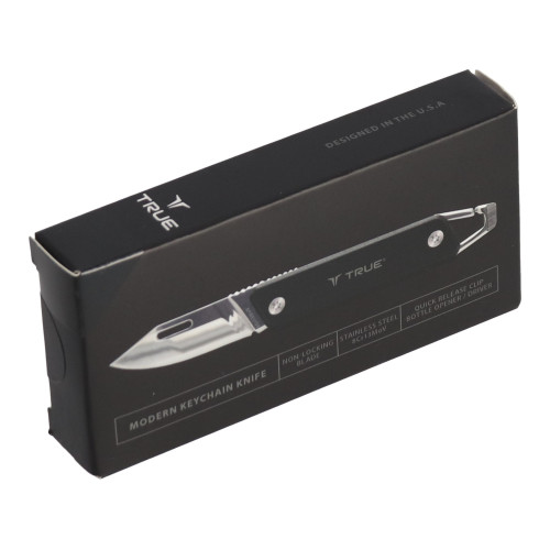 Mini nóż czarny w giftboxie TRUE - TU7059 - True Utility - 1 2