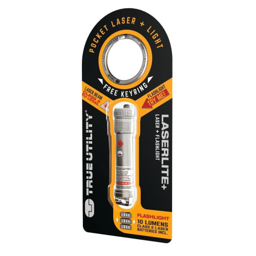 Latarka  z laserem - brelok TRUE - TU289K - True Utility - 5