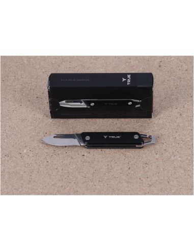 Mini nóż czarny w giftboxie TRUE - OUTLET - TU7059_outlet - True Utility - 1