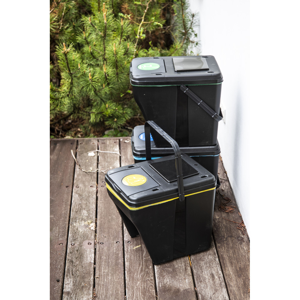Kosze do segregacji śmieci Patrol ECOsorter 3x25 l - zestaw - Z256342PG011 - Patrol Group - 7