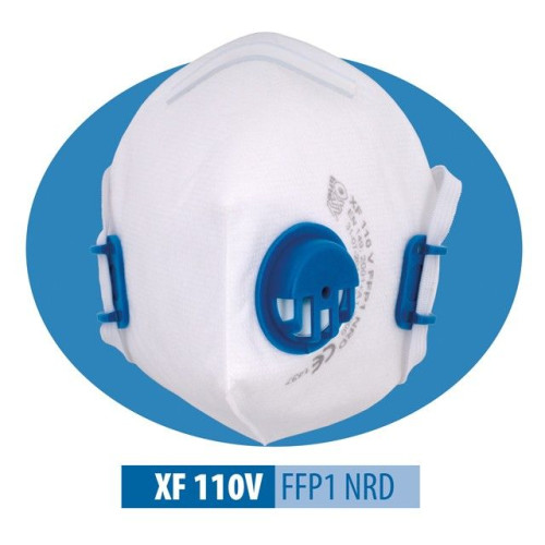 Półmaska przeciwpyłowa XF 110 V FFP1 NR D - XF110VFFP1NRD - Oxyline - 1 2