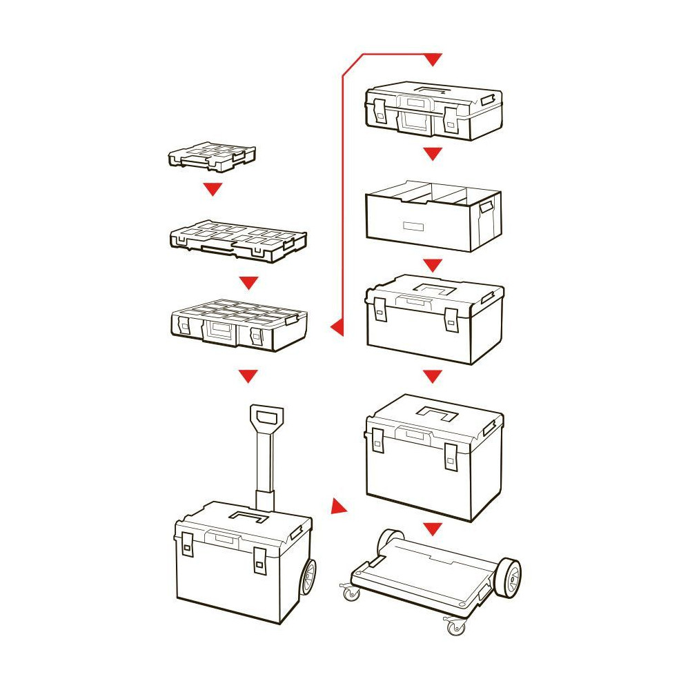Skrzynka narzędziowa Qbrick System ONE Box - SKRQBOXCZAPG013 - Qbrick System - 2