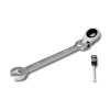 Klucz płasko-oczkowy z grzechotką i przegubem 15 mm Stalco - S-56215 - Stalco - 1