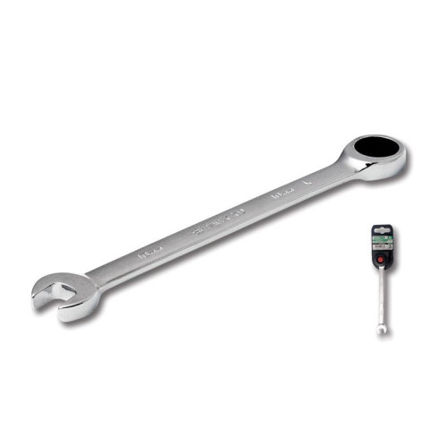Klucz płasko-oczkowy z grzechotką 18 mm Stalco - S-56118 - Stalco - 1