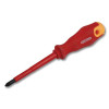 Wkrętak elektrotechniczny VDE krzyżowy PH2x100 mm Stalco - S-12213 - Stalco - 1