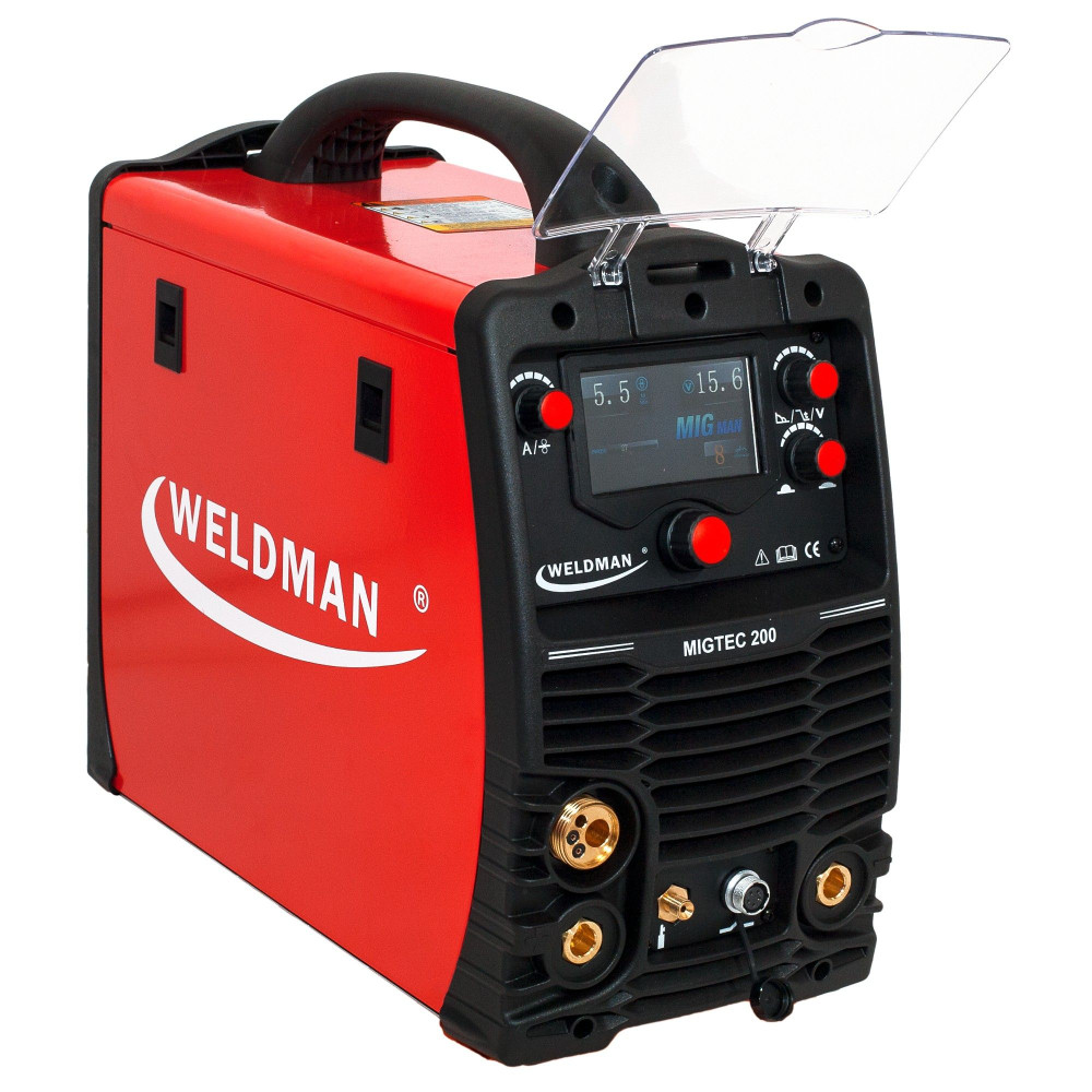 Spawarka Weldman MIGTEC MIG 200 LCD Synergy PAK - zestaw - 104 302-G - Weldman - 5