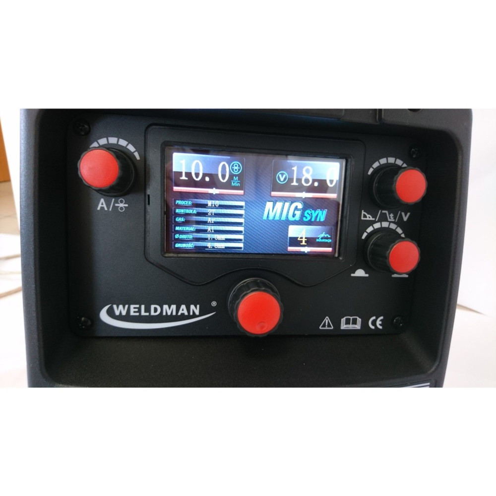 Spawarka Weldman MIGTEC MIG 200 LCD Synergy PAK - zestaw - 104 302-G - Weldman - 12