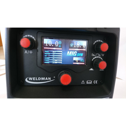Spawarka Weldman MIGTEC MIG 200 LCD Synergy PAK - zestaw - 104 302-G - Weldman - 12
