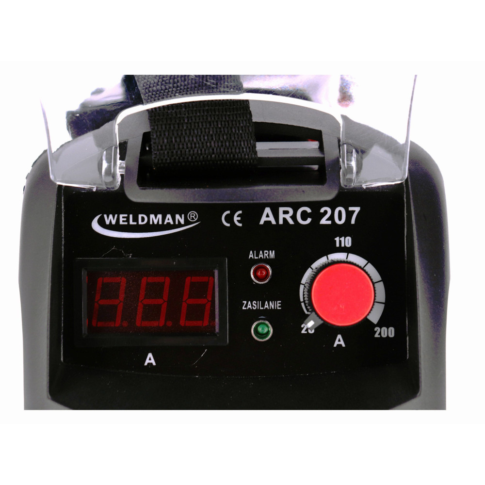 Spawarka Weldman ARC 207 z plastik. walizką - zestaw - 103 014-G - Weldman - 5