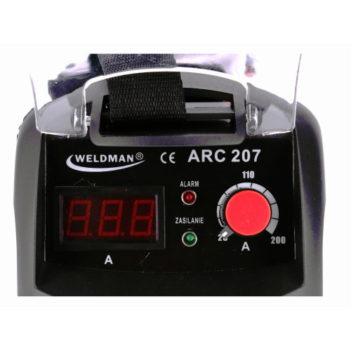 Spawarka Weldman ARC 207 z plastik. walizką - zestaw - 103 014-G - Weldman - 5